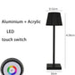 DDSANDIR Table Lamp, Touch Dimmable RGB Desk Lamp, 4000 mAh LED Desk Lamp, Battery Operated Lamp for Family, Restaurant & Bar, Outdoor Party, Camping, Garden, Christmas Gift