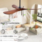 Wood Ceiling Fans with Lights and Remote Control