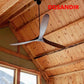 DDSANDIR Ceiling Fans for Bedrooms with Remote Control in Matte Black