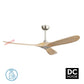 42 52 60 70 Inch DC 85V - 260V Motor 3 Wooden Blade  Decorative Ceiling Fan Ventilator Light Remote Control