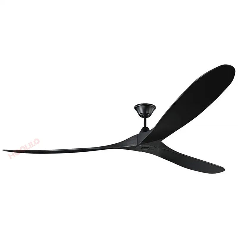 88inch Big Size Wood Ceiling Fan with Remote Control Lights DC Motor 6 Speeds Ventiladores De Techo Con Luces Led